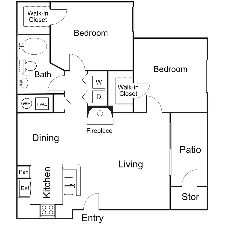 Floor plan Greenwich
