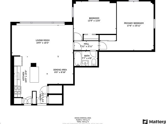 2nd image of 3 Fordham Hill Oval APT 12C