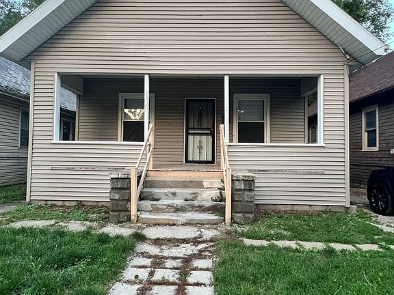 Open Front Porch; Driveway