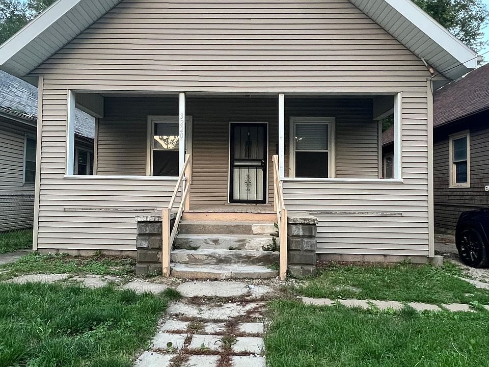 Open Front Porch; Driveway