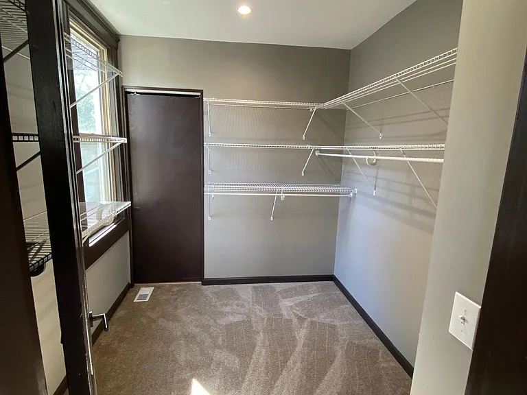 Large master bedroom closet