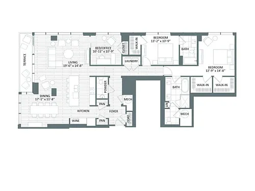 Floor plan F-PH