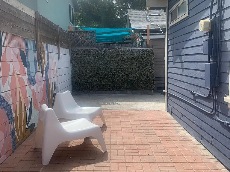 Back patio