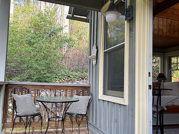 Cottage porch/sitting area