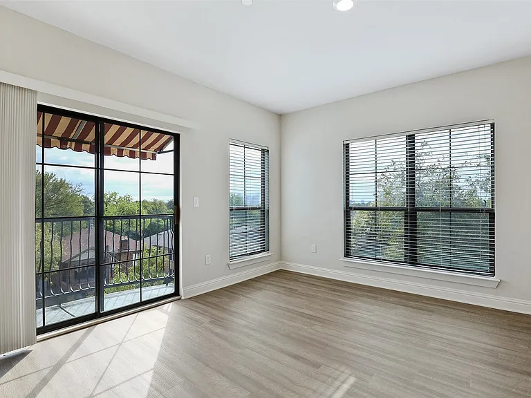 Balcony off the Dining Room with Downtown views!