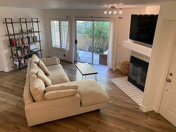 Open floor plan is light & bright.