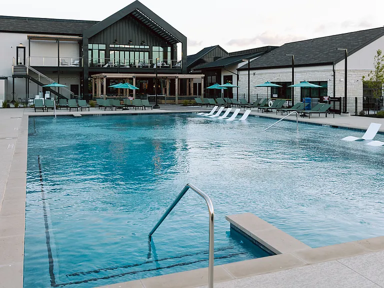 Resort inspired pool