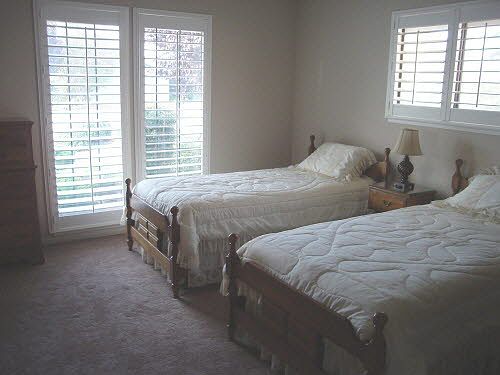 Front Bedroom w/Shutters