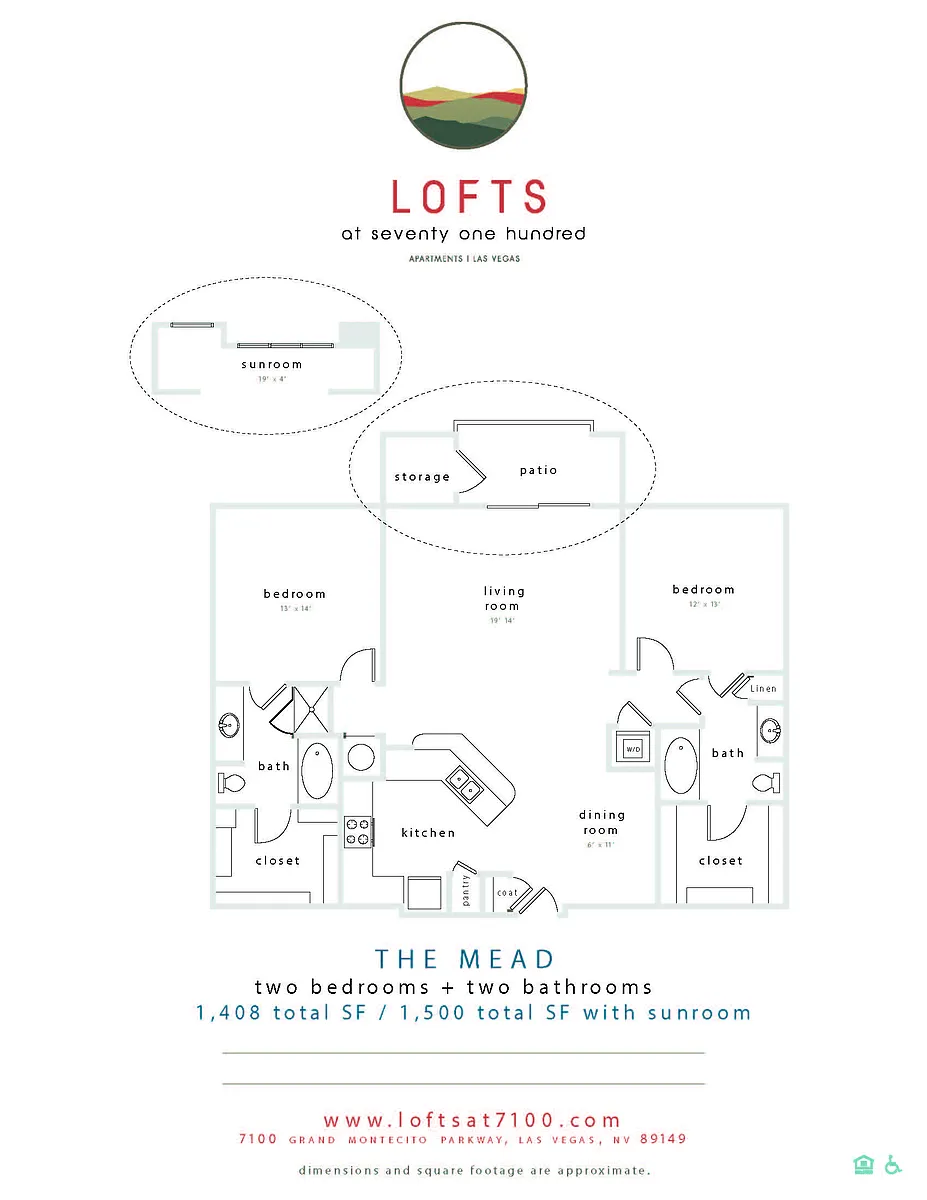 Floor plan The Mead