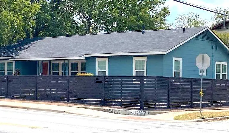 Brand new wood privacy fence!