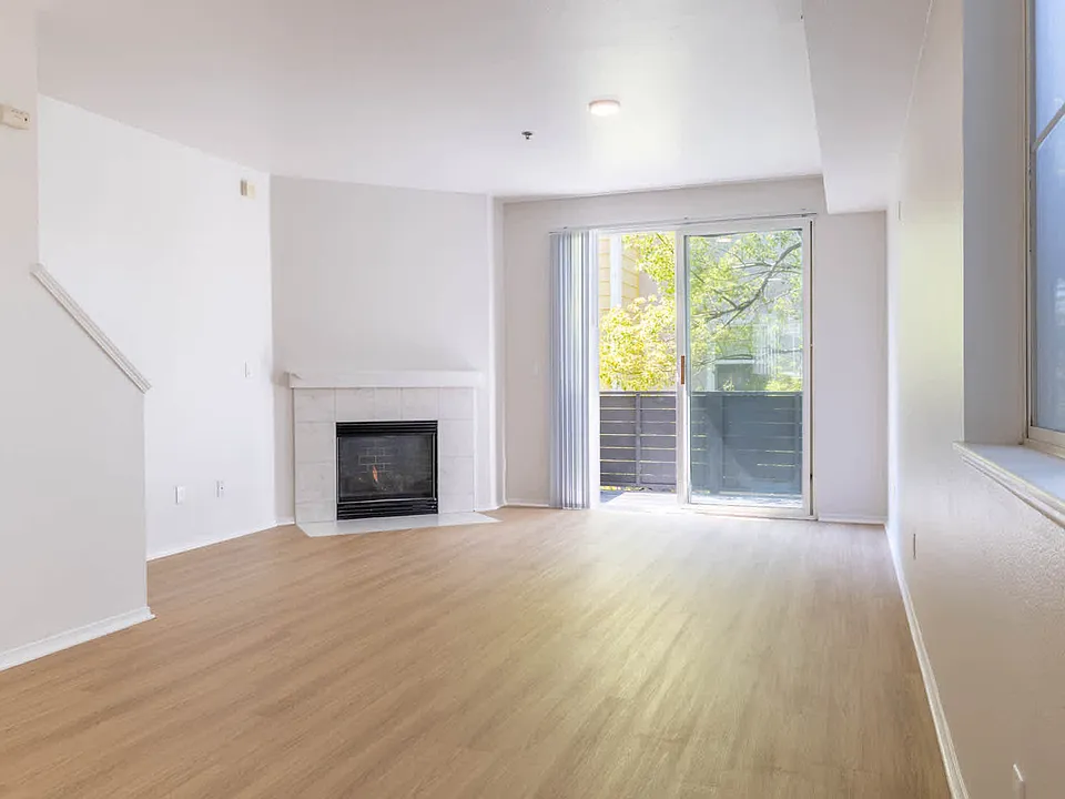 Living Room with Hard Surface Flooring