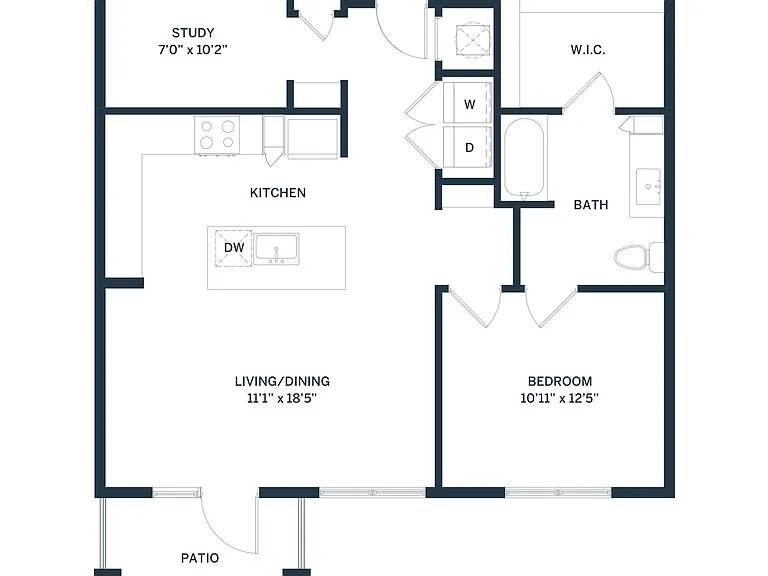 A3HC | 1x1 | 934 sq ft A3HC | 1x1 | 934 sq ft