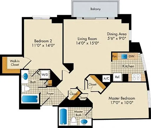 Floor plan Truman