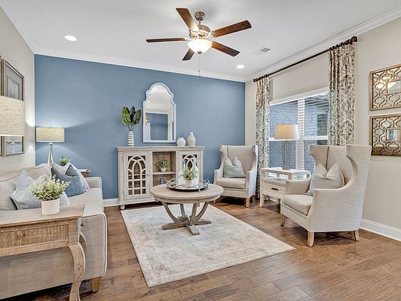 The Georgetown Great Room This is a model representation, not a model home