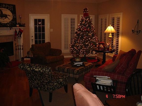 This could be your living room during the holidays!