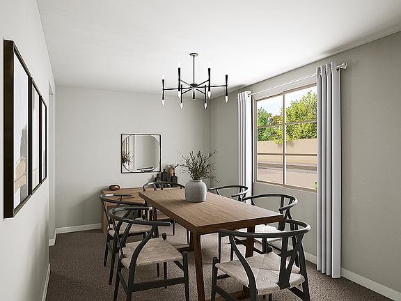 Romero Floorplan Rendering Flex Space