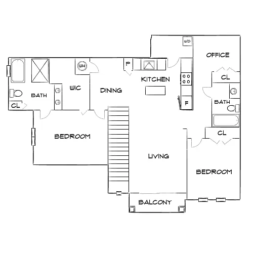 Floor plan Design 2C