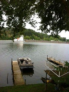 view from front porch