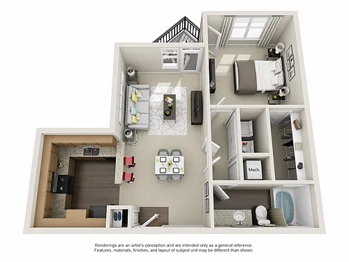 Floor plan Phoenix - A1C
