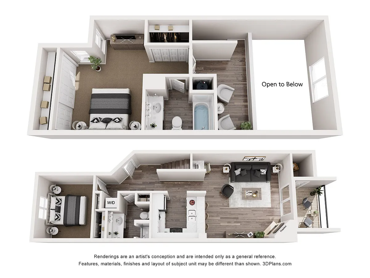 Floor plan Cherry Blossom Renovated