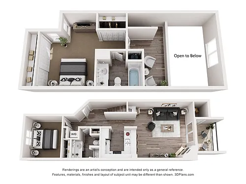Floor plan Cherry Blossom Renovated