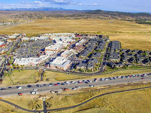 Overhead view of neighborhood