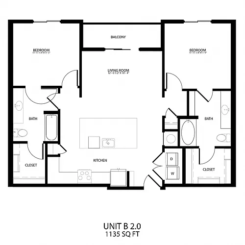 Floor plan B20