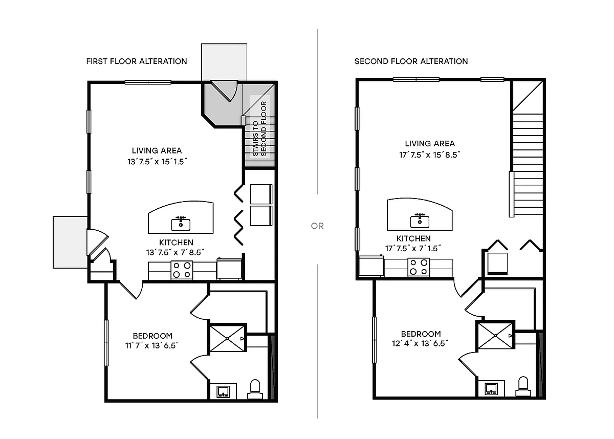 Floor plan Bentley Flat V3