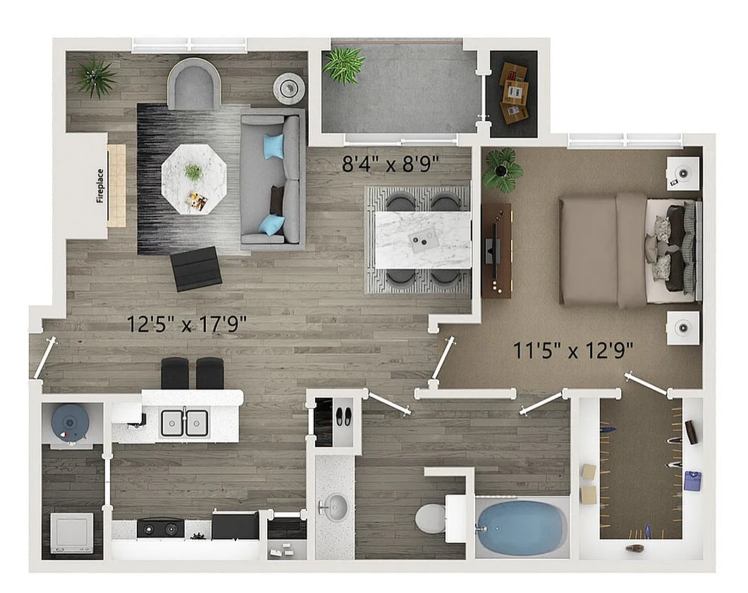 Floor plan A2