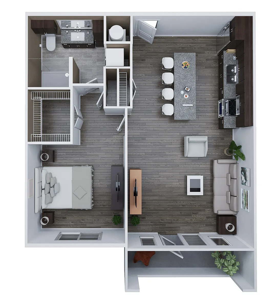Floor plan B3