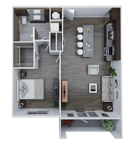 Floor plan B3