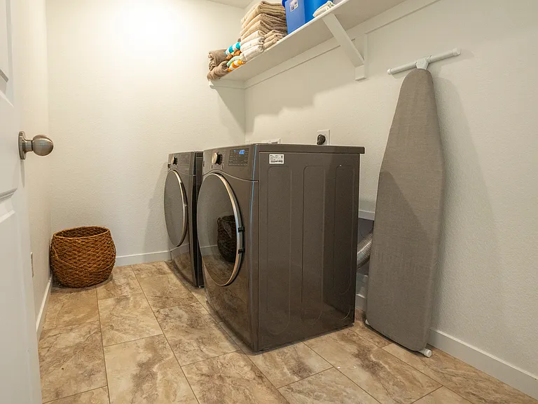 Laundry room upstairs