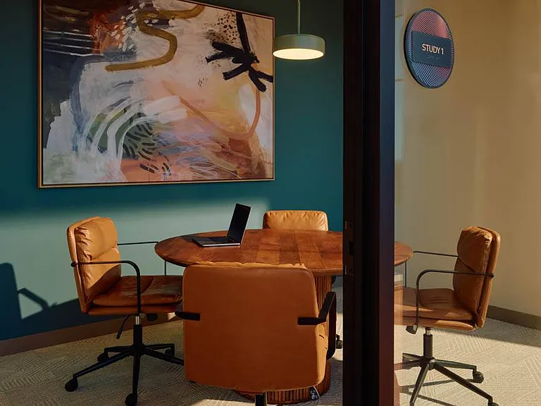 Sol Modern Phoenix Apartments Podcast Room