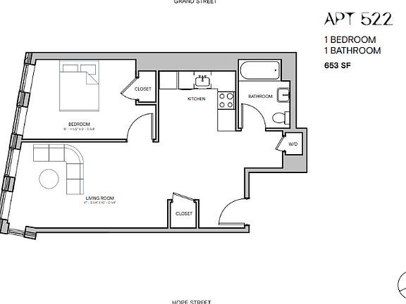 2nd image of 130 Hope St APT 522