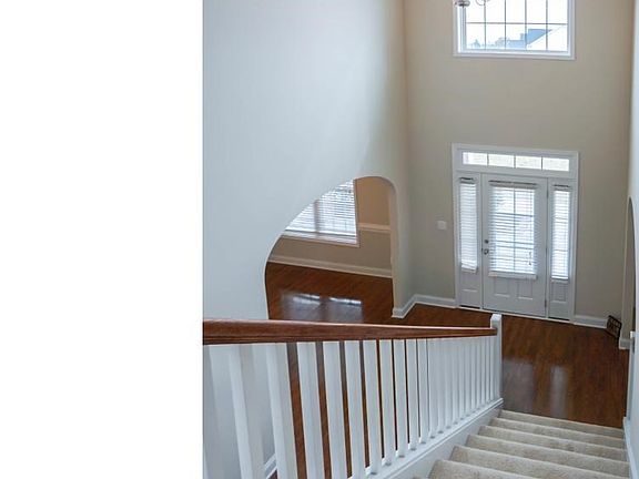 Looking down to Foyer