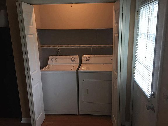 Washer and dryer.