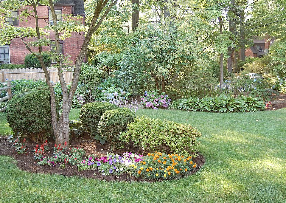Beautiful landscaping