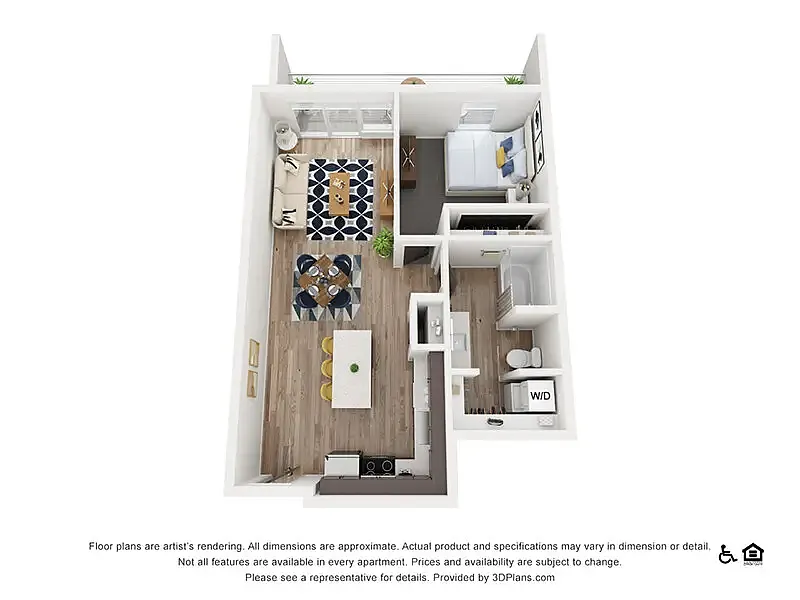 Floor plan 7B ALT4