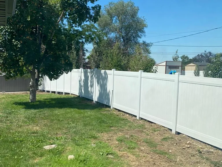 New fence