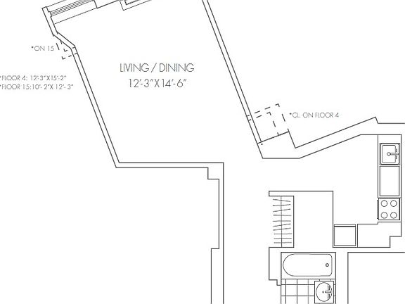 2nd image of 20 Exchange Pl APT 1503