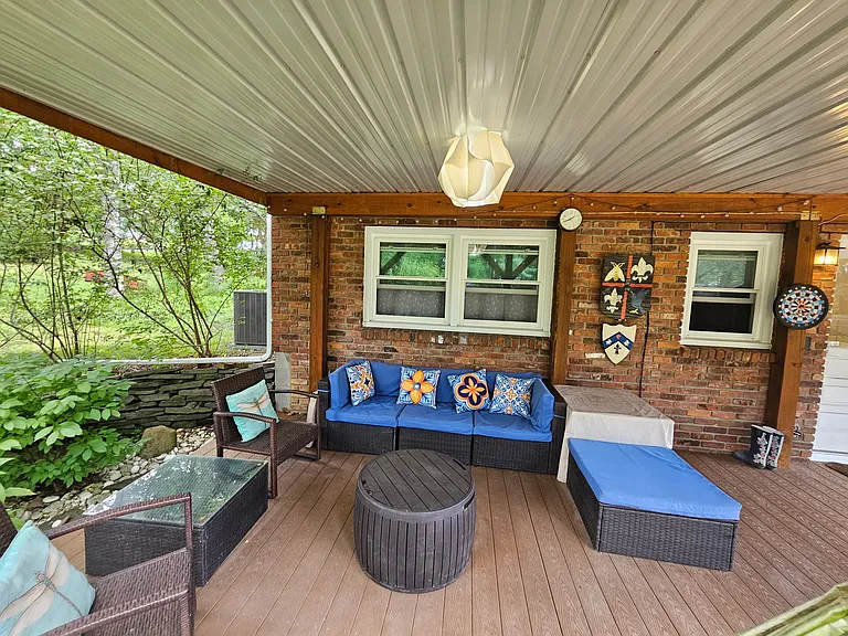 Private patio