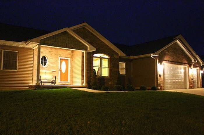 Home at night