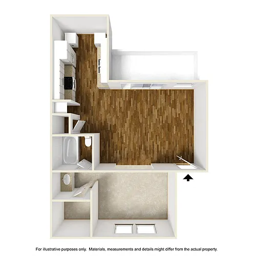 Floor plan Crooked Stick-E1