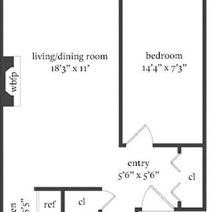 2nd image of 441 W 22nd St APT 3B