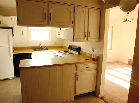 Kitchen with natural light