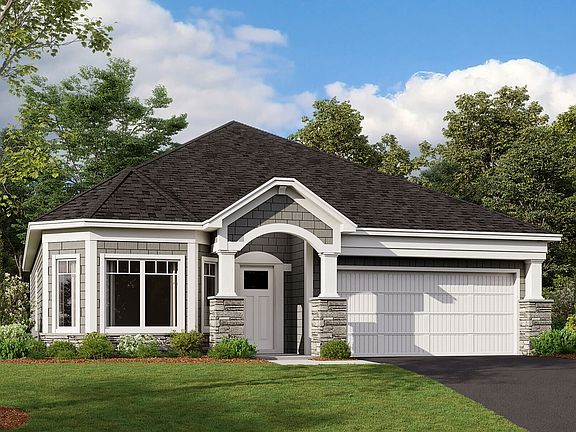 Cedarwood Elevation D - Stone