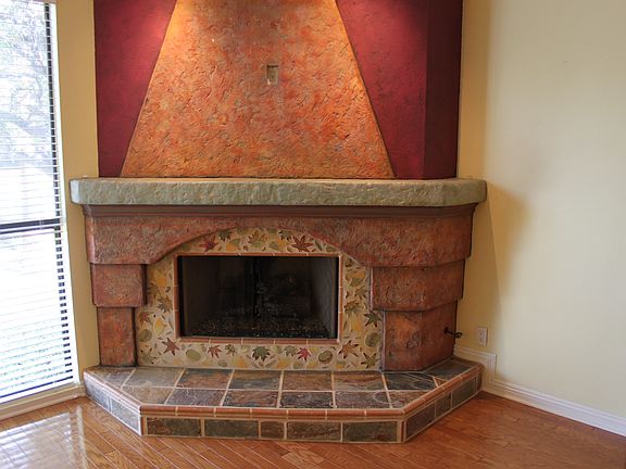 Custom Fireplace and Mantle