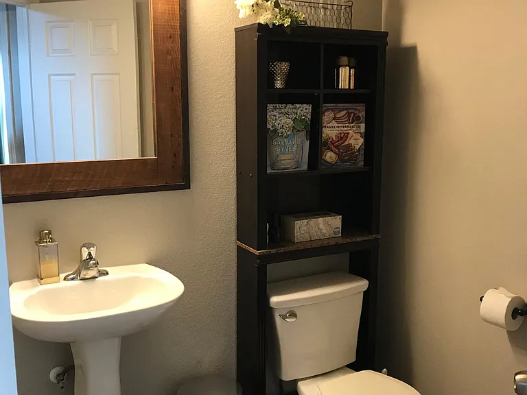 Half bath downstairs