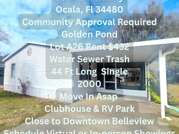 2805 SE 110th St Lot A26, Ocala, FL 34480