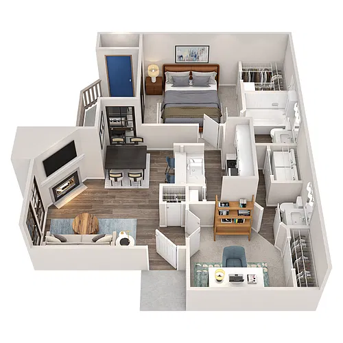 Floor plan B1